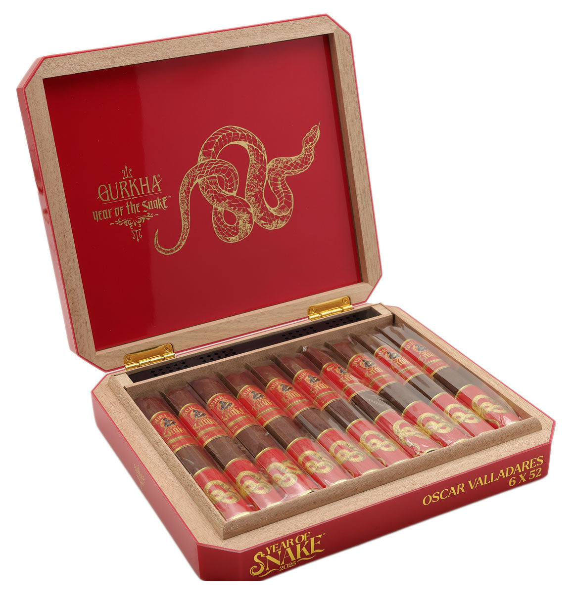 Gurkha Year of the Snake 2025 by Oscar Valladares (6" x 52)