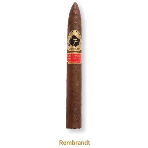 El Septimo Sacred Arts Collection Cigars - Rembrandt-7x54-torpedo