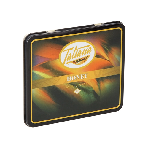 TATIANA MINI TINS CIGARS - Honey, Tin/10