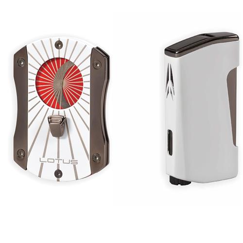 LOTUS LIGHTER & CUTTER CHROMA TWIN & DECEPTION GIFT SET