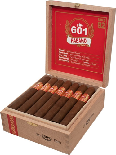 Espinosa 601 Red Label Habano - Toro - 6 X 50