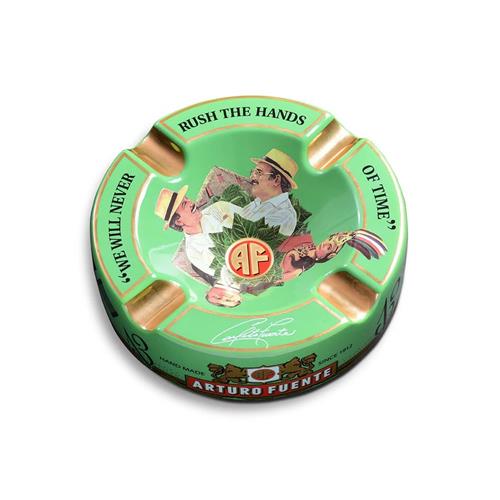 ARTURO FUENTE HANDS OF TIME ASHTRAY - Green