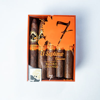 El Septimo The Luxus Collection Bomba Orange (6.5" x 60)