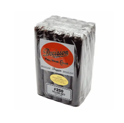 DECISION MADURO CIGARS BUNDLES - #250 - 5 1/2 x 49, Bundle/20