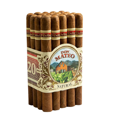 DON MATEO CIGARS - DM9NA - 50 X 7 1/2, Bundle/20