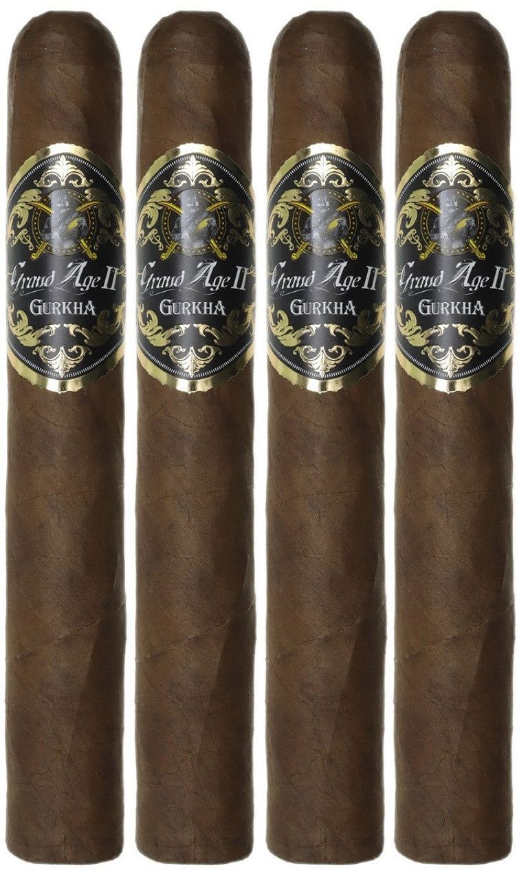 Gurkha Grand Age Ii Cigars - Habano - 6 X 54