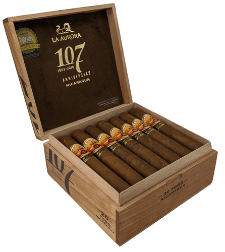La Aurora 107 Nicaragua Cigars - Toro - 5.5 X 54
