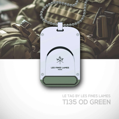 LES FINES LAMES LE TAG CUTTERS - T135 OD Green