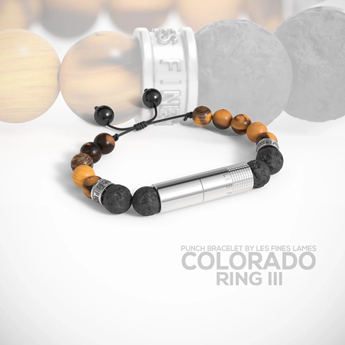 LES FINES LAMES PUNCH BRACELET - Colorado Ring 3
