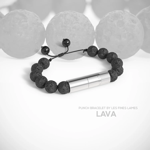 LES FINES LAMES PUNCH BRACELET - Lava