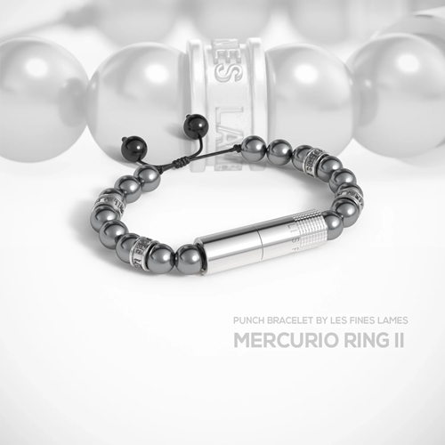 LES FINES LAMES PUNCH BRACELET - Mercurio Ring 2