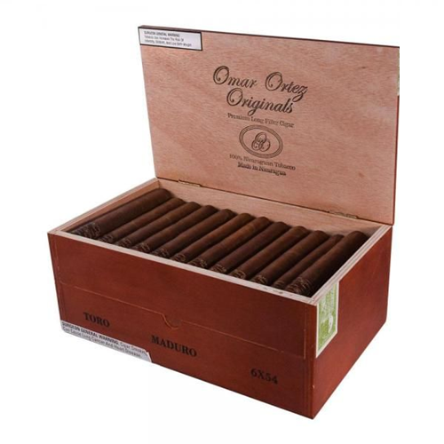 Omar Ortez Maduro Cigars - Toro - 54 X 6