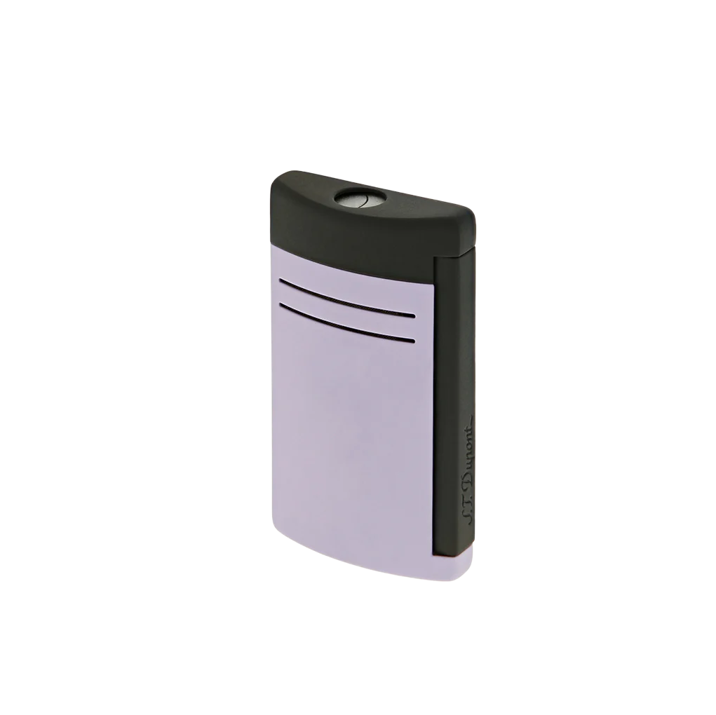 S.T. DUPONT MAXIJET LIGHTERS - Matte Black & Lilac Purple