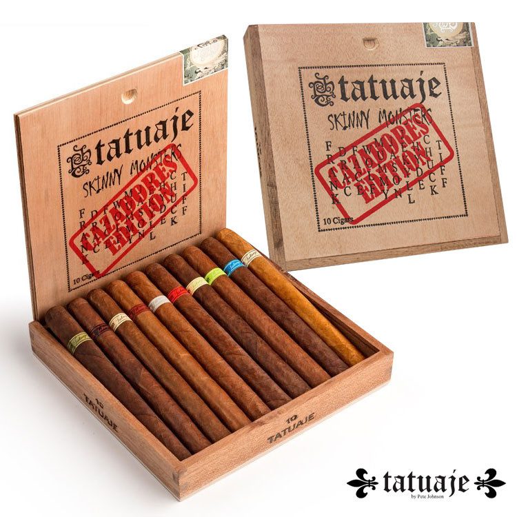 Tatuaje Skinny Monsters Cazadores Sampler