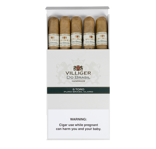 Villiger Do Brasil Cigars - Claro Toro - 6x50