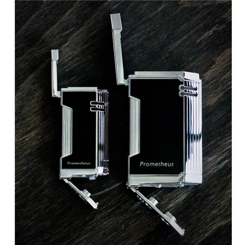 PROMETHEUS MAGMA X LIGHTERS - X6 - Chrome Vertical Lines