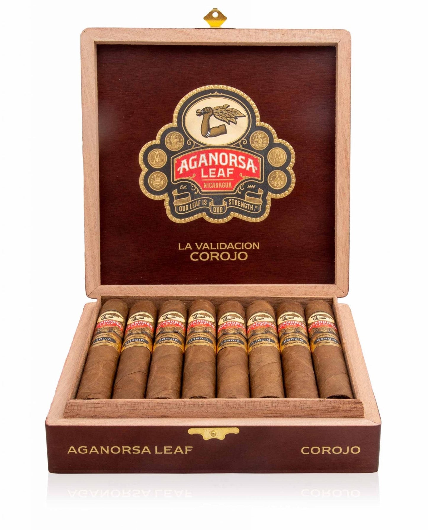 Aganorsa Leaf La Validacion Corojo Cigars - Toro Box Press - 5x54 - cigar13