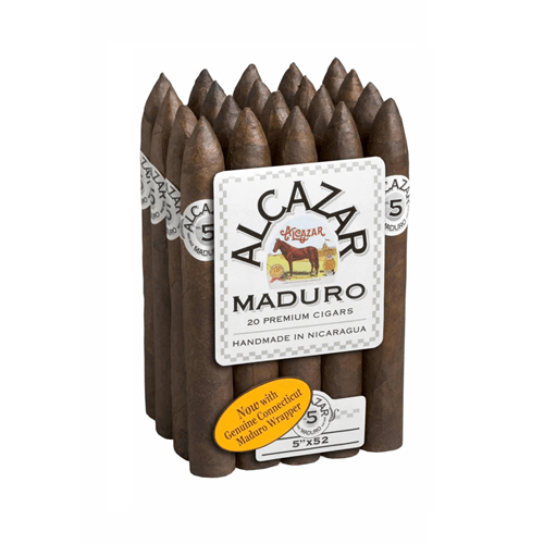 ALCAZAR CIGARS - Torpedo 5 - 6 1/2 x 52, Bundle/20 - cigar13
