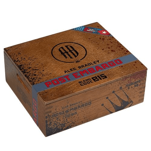 Alec Bradley Post Embargo Blend Code B15 - Robusto - 5 X 52 - cigar13