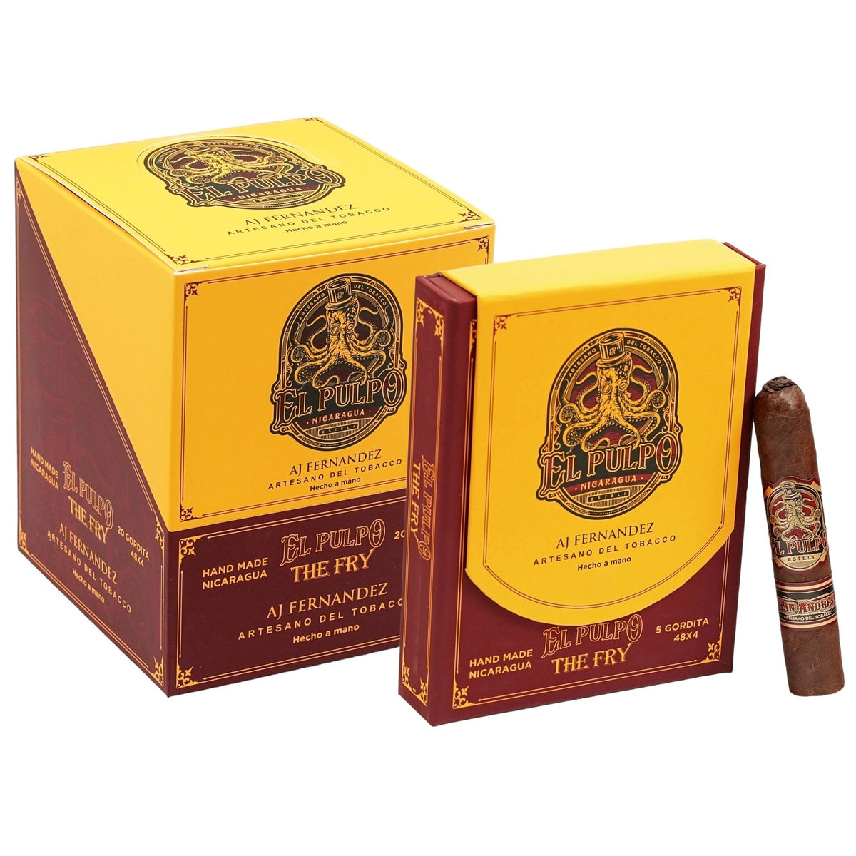 Artesano del Tobacco El Pulpo by Artesano del Tobacco The Fry 4" x 48 - cigar13