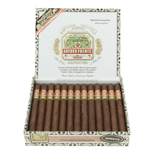 Arturo Fuente Spanish Lonsdale Cigars - Natural - 61/2" X 42 - cigar13