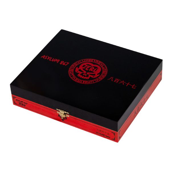 Asylum 867 Zero Toro – Full-Bodied Red & Black Patterned Cigar