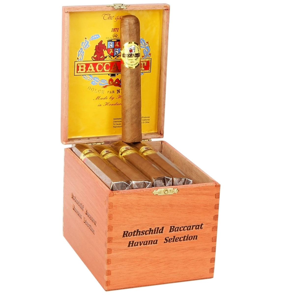 Baccarat Havana The Game Rothschild 5" x 50 - cigar13