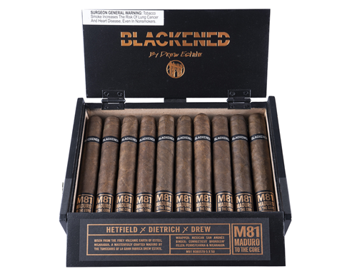 Blackened M81 Cigars - Robusto - 5x50