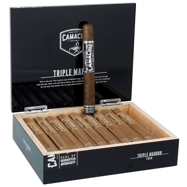 Camacho Triple Maduro Cigars - Toro - 6x50 - cigar13