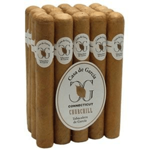 CASA DE GARCIA CONNECTICUT CIGARS - Churchill - 50 X 6 1/2, Bundle/20 - cigar13