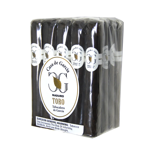 CASA DE GARCIA MADURO CIGARS - Toro - 50 X 5 1/2, Bundle/20