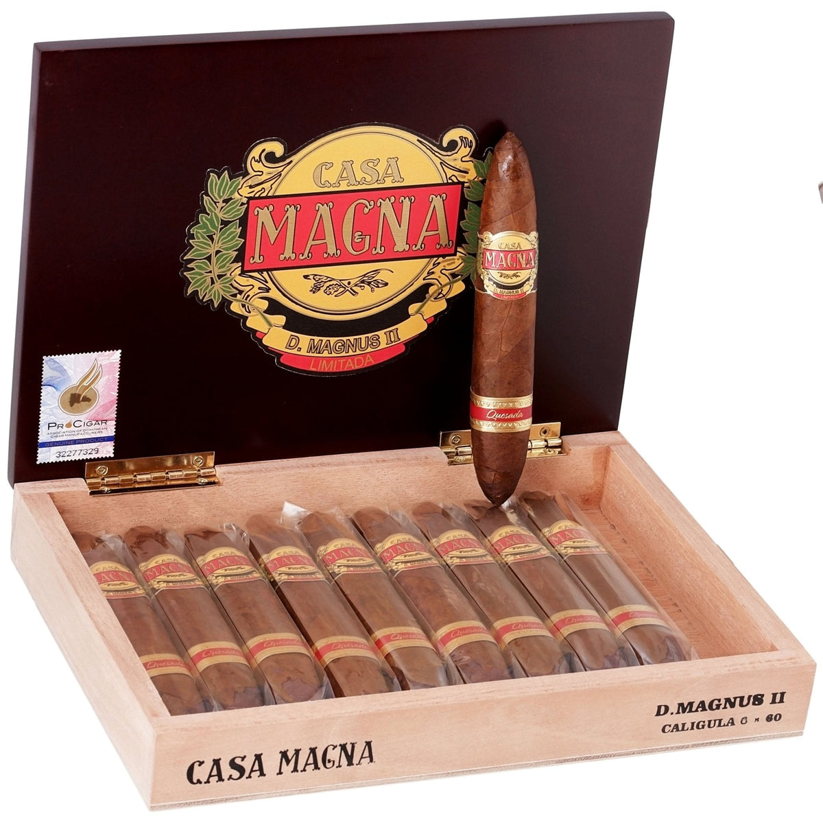 Casa Magna D. Magnus II Caligula 6" x 60 - cigar13