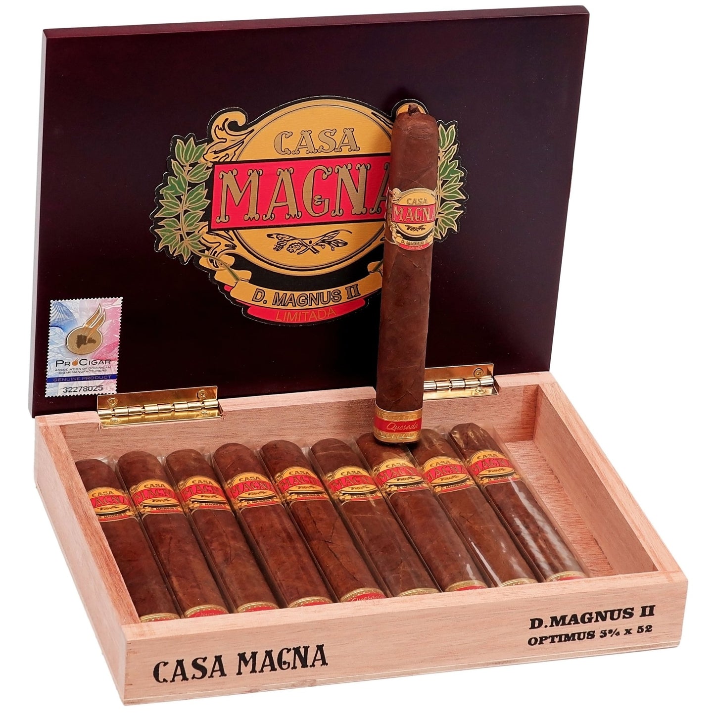Casa Magna D. Magnus II Optimus 5 3/4" x 52 - cigar13