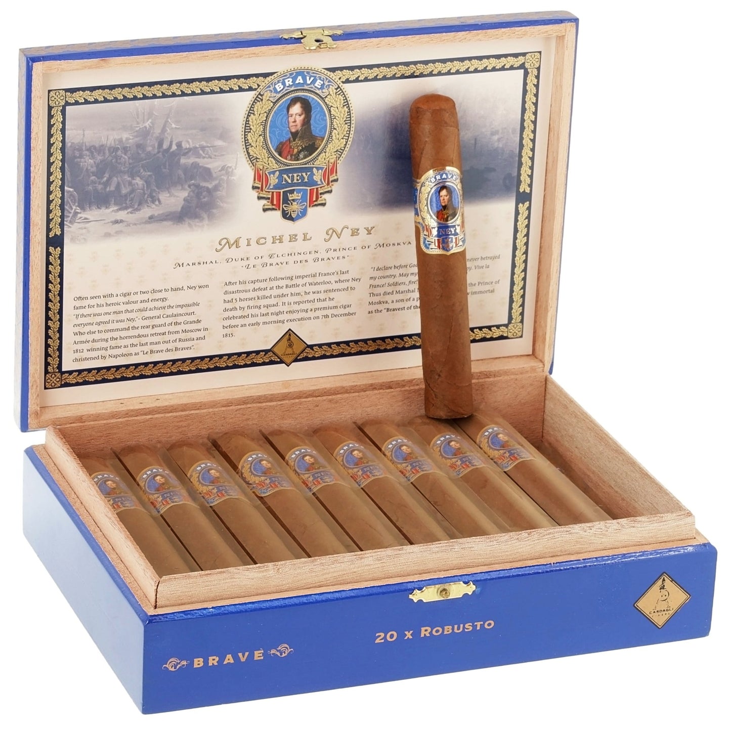Casdagli Brothers of the Sabre Brave Robusto 5×50 - cigar13