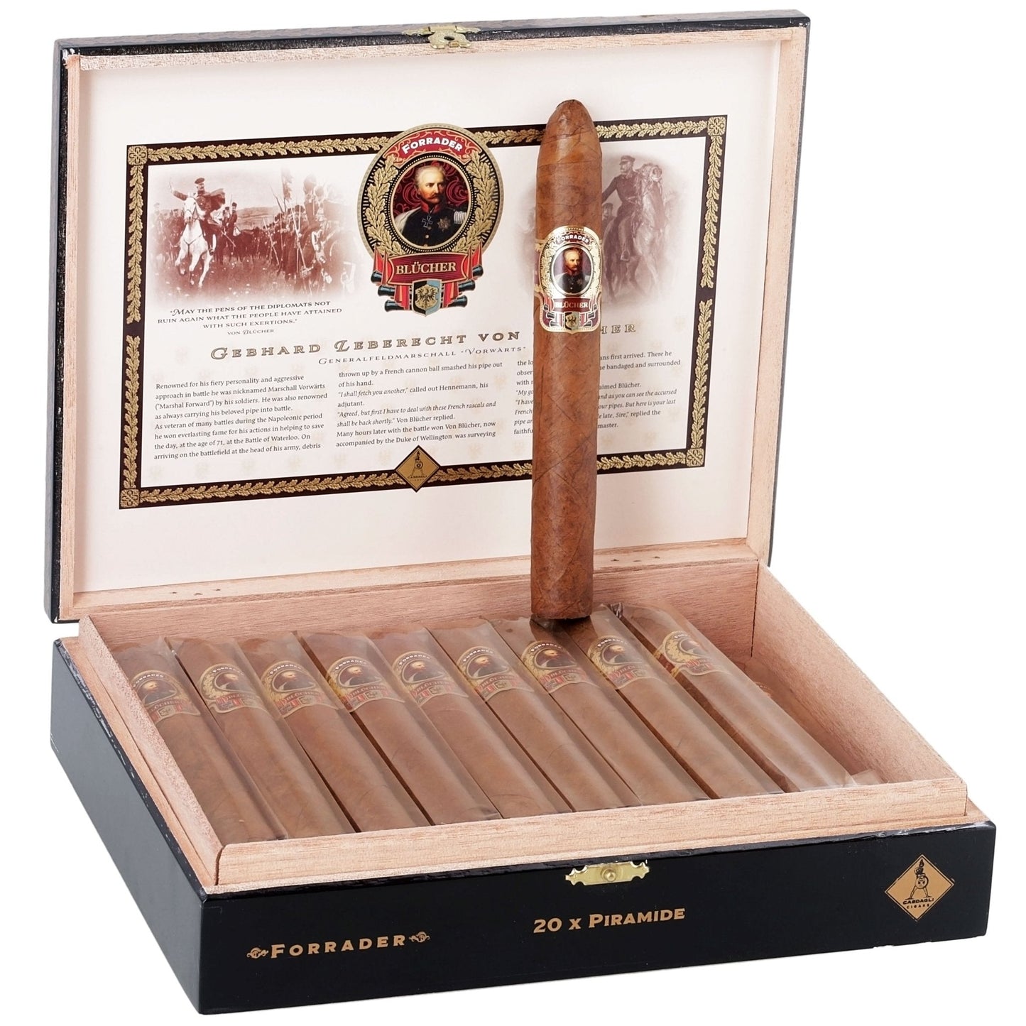 Casdagli Brothers of the Sabre Forrader Piramide 6½×53 - cigar13