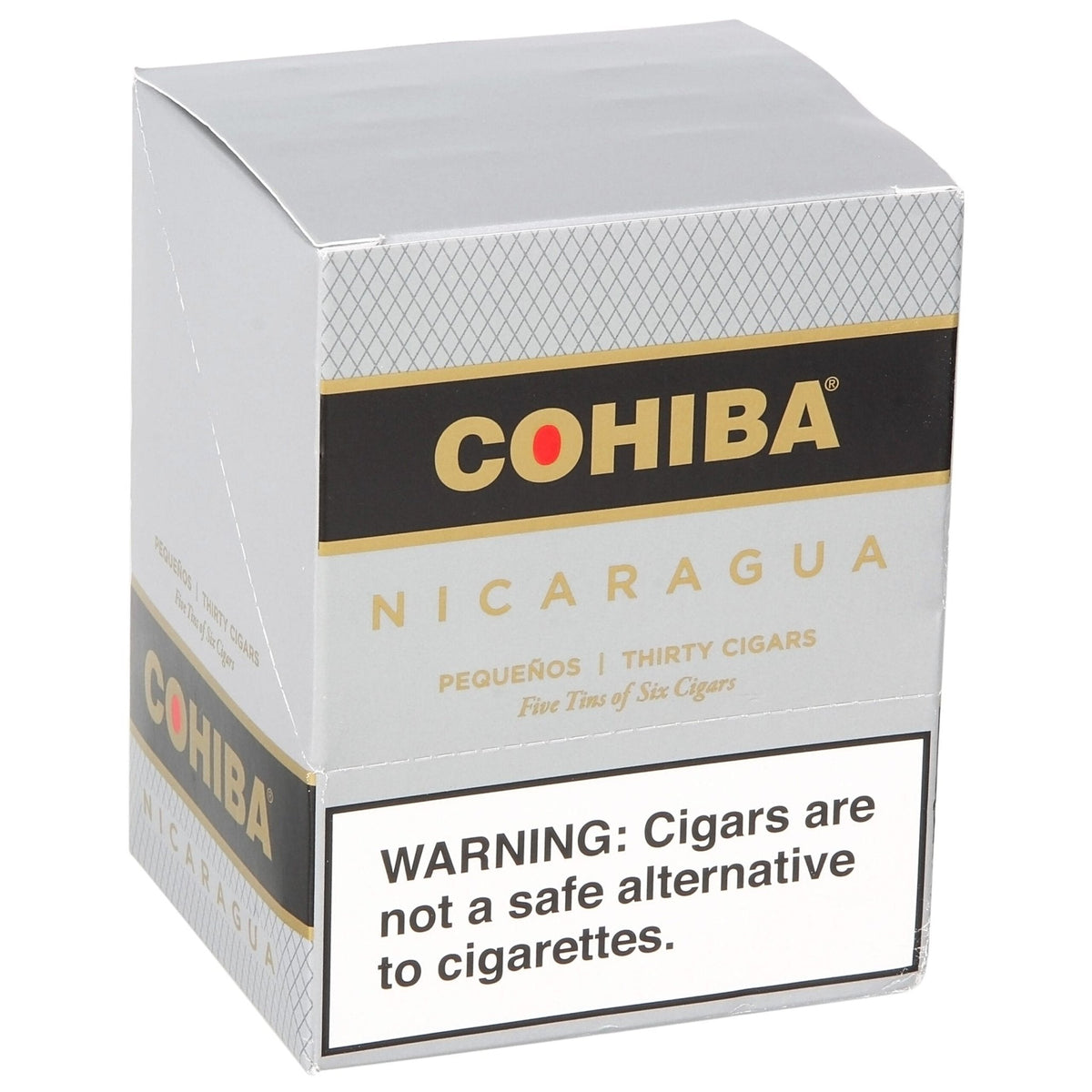 COHIBA NICARAGUA CIGARS - Pequeno - 4.1875 x 36, 5 Tins of 6 - cigar13
