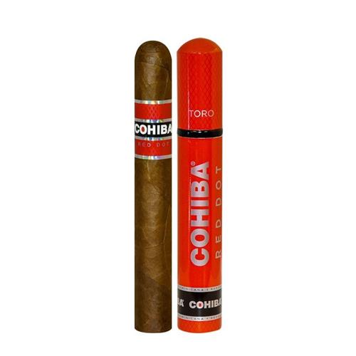 Cohiba Red Dot Cigars - Toro Tubo(Aluminum Tube) - 6x50 - cigar13