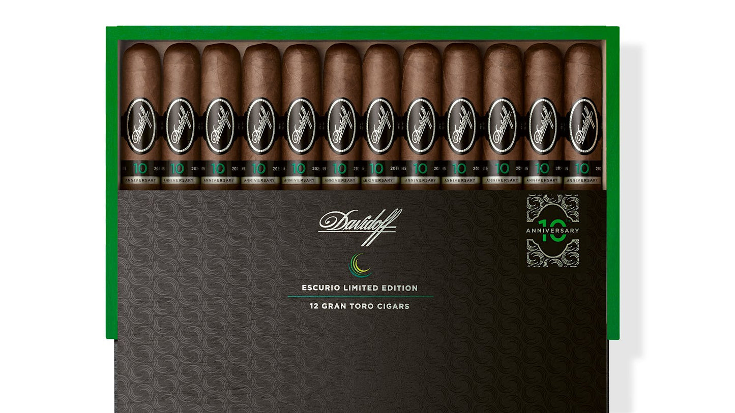 Davidoff Escurio 10th Annivesary LE (6.0" x 56)