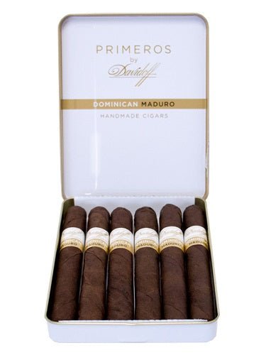 DAVIDOFF PRIMEROS DOMINICAN CIGARS - Tin/6, Maduro - cigar13