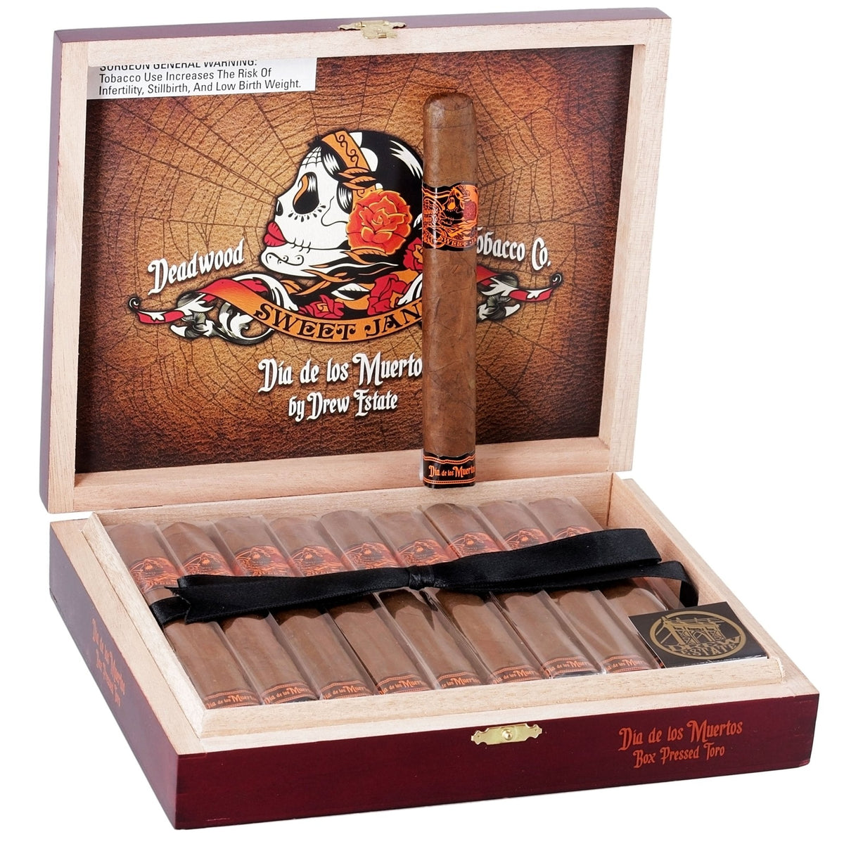 Deadwood Sweet Jane Dia de los Muertos Toro 2024 6 × 52 - cigar13
