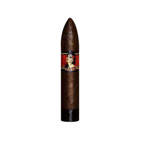 Deadwood Tobacco Cigars - Leather Rose Torpedo - 5x54 - cigar13