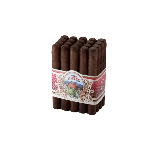 DON MATEO MADURO CIGARS - DM11MA - 54 X 6 5/8, Bundle/20 - cigar13