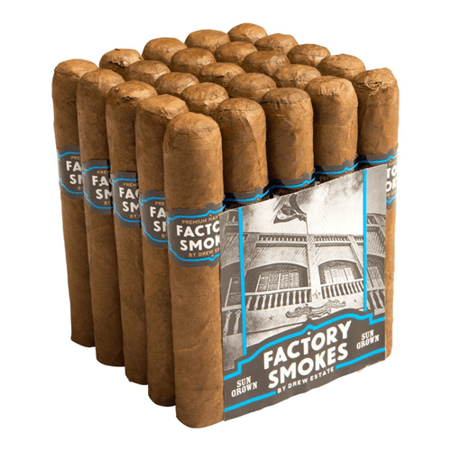 DREW ESTATE FACTORY SMOKES SUNGROWN - Robusto - 5 x 54, Bundle/25 - cigar13