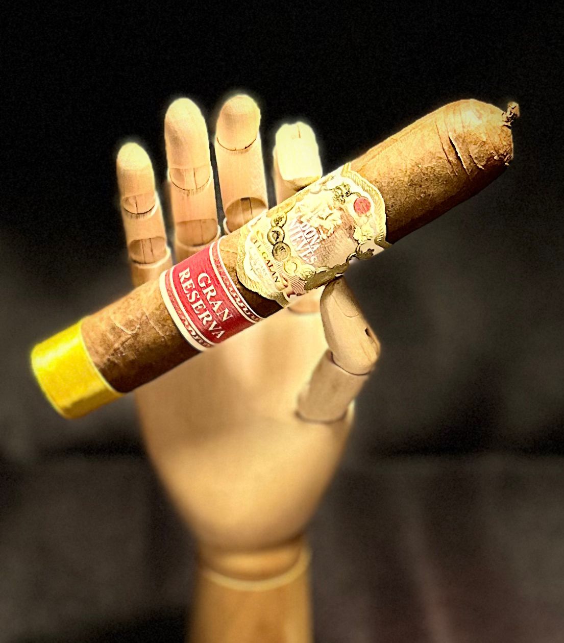 El Galan Dona Nieves Gran Reserva - Robusto Pigtail - 5 X 50 - cigar13