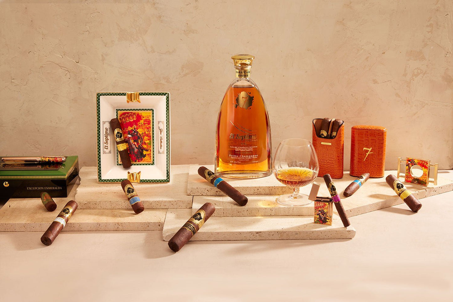 El Septimo Small Sabor Blue 3 1/2 x 54 - cigar13