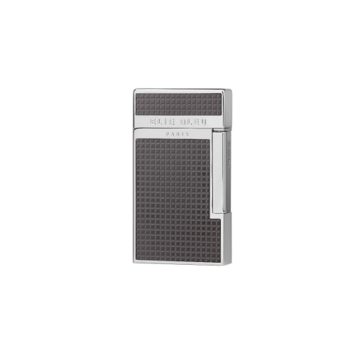 ELIE BLEU J-14 DIAMOND JET FLAME CIGAR LIGHTER - Grid Texture / Black Matte