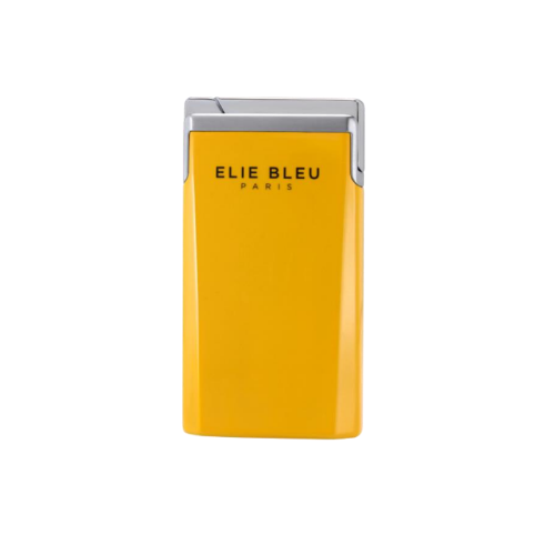 ELIE BLEU J-15 CIGAR LIGHTER - Yellow Lacquer