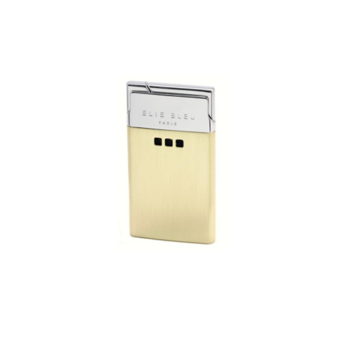 ELIE BLEU J-11 THIN JET FLAME COLLECTION CIGAR LIGHTER - Satin Two - Tone