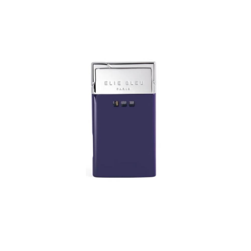 ELIE BLEU J-11 THIN JET FLAME COLLECTION CIGAR LIGHTER - Eggplant Lacquer