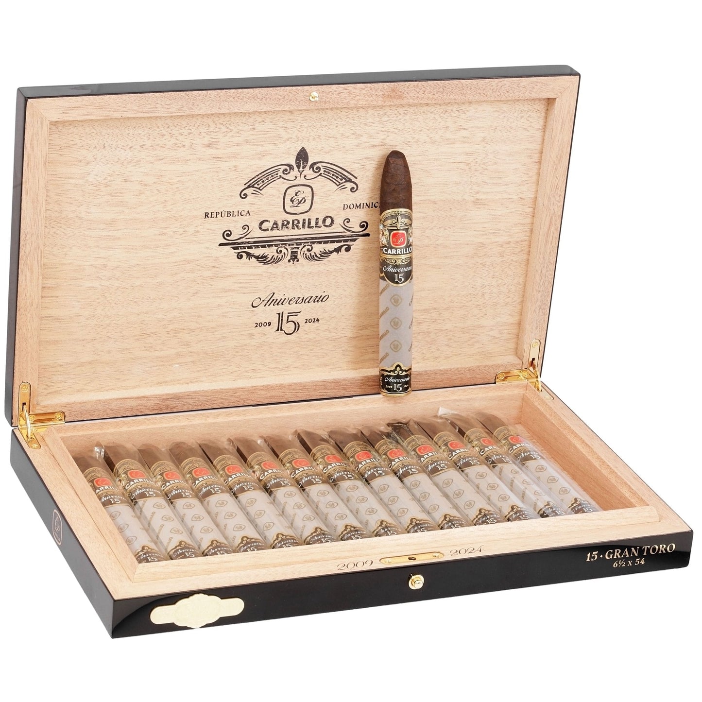 EP Carrillo 15 Year Anniversary 6.5" x 54 - cigar13